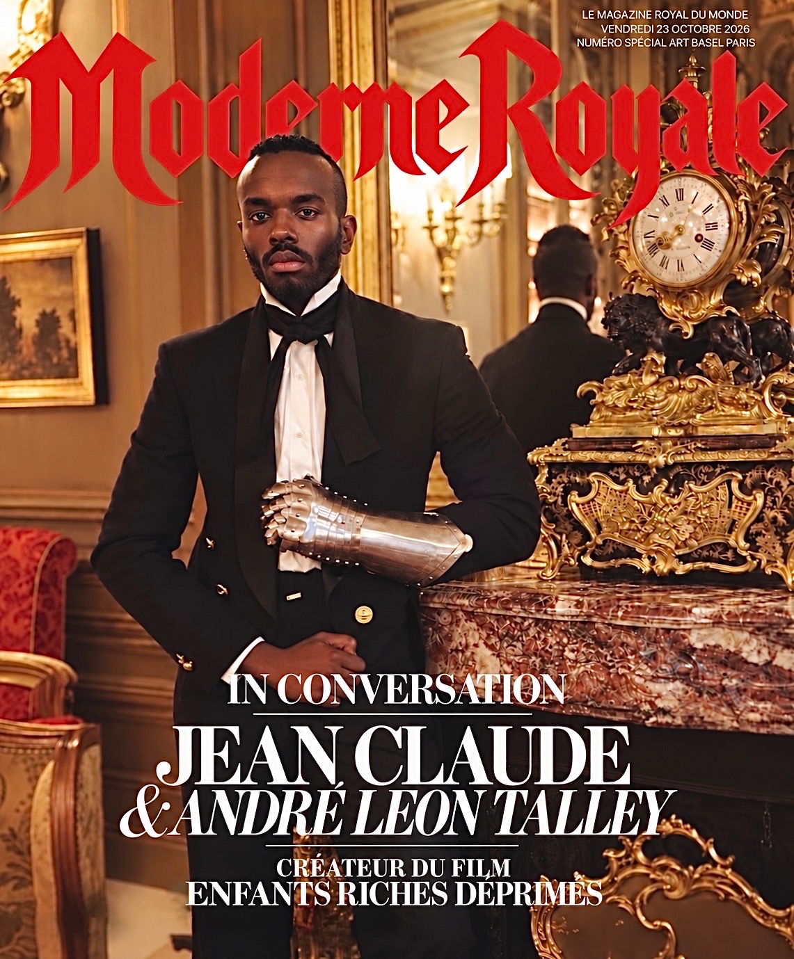 Jean-Claude Kalí at the Ritz Paris. Photographed by Maximilien de Valois.